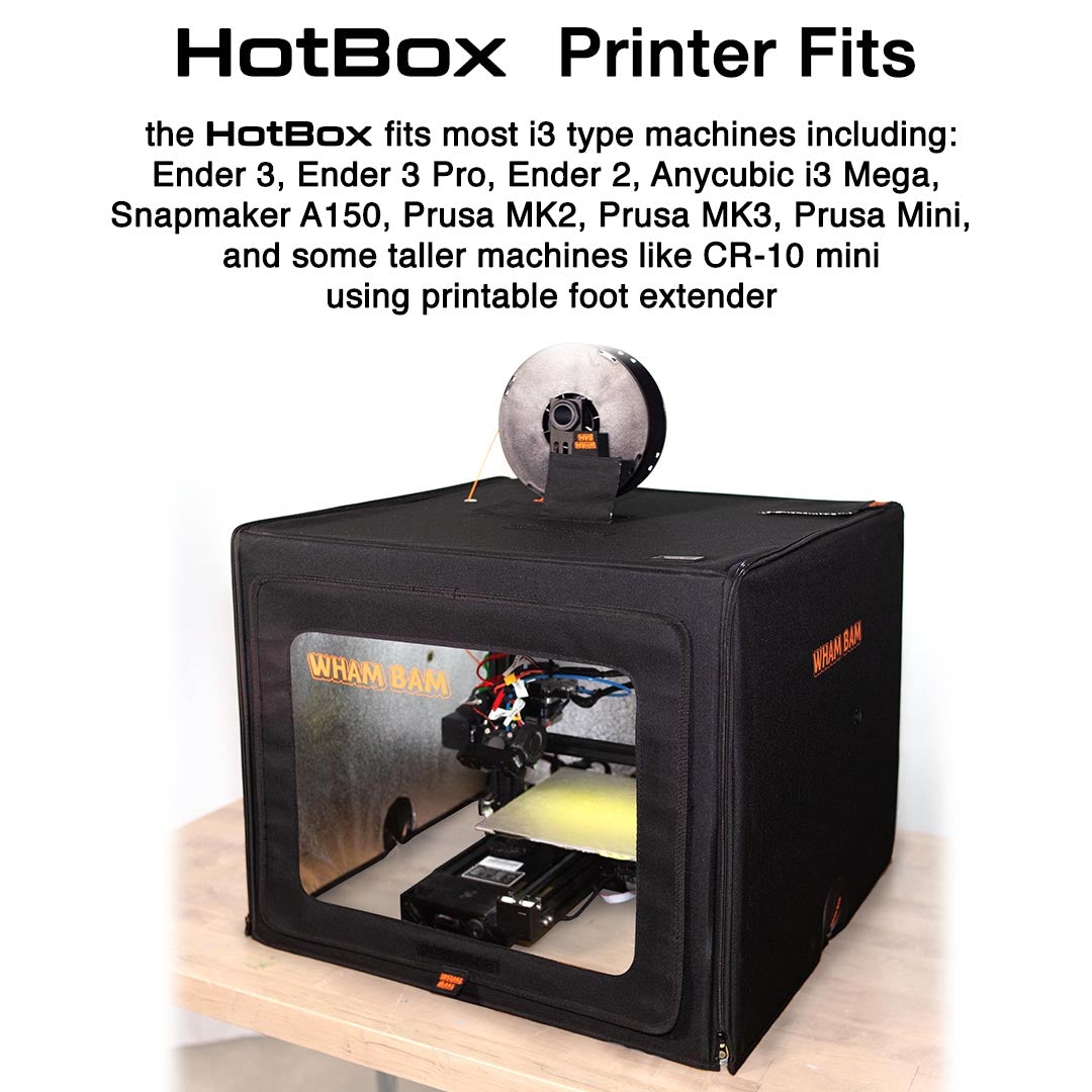 Wham Bam HotBox (V2) 3D Printer Enclosure