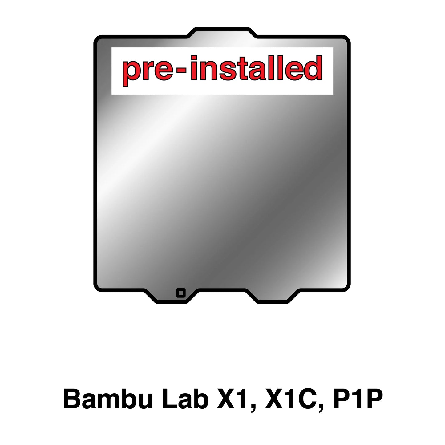Wham Bam Flexible Build System for FDM 3D Printers (258x258mm) - Pre-Installed PEX Build Surface (Bambu Labs)